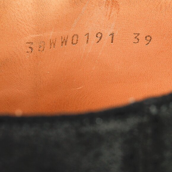 Martin Margiela Black Tall Calves Short Stack Low Heel Leather Boots - Picture 11 of 11